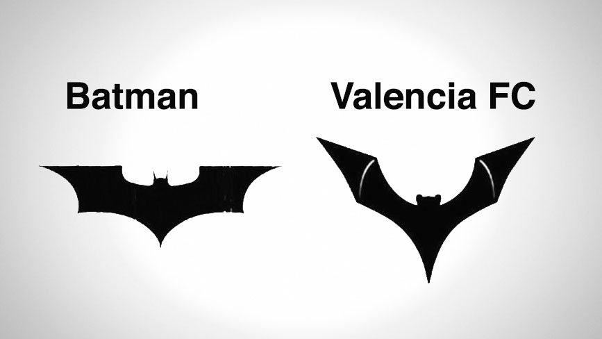 Batman Valencia logo Comparison