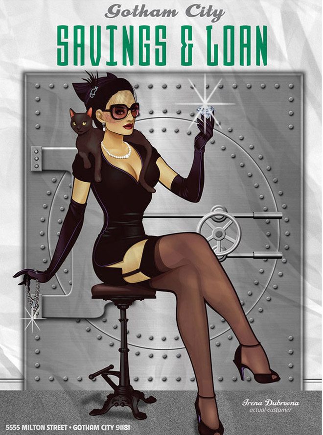 DC Bombshell Catwoman