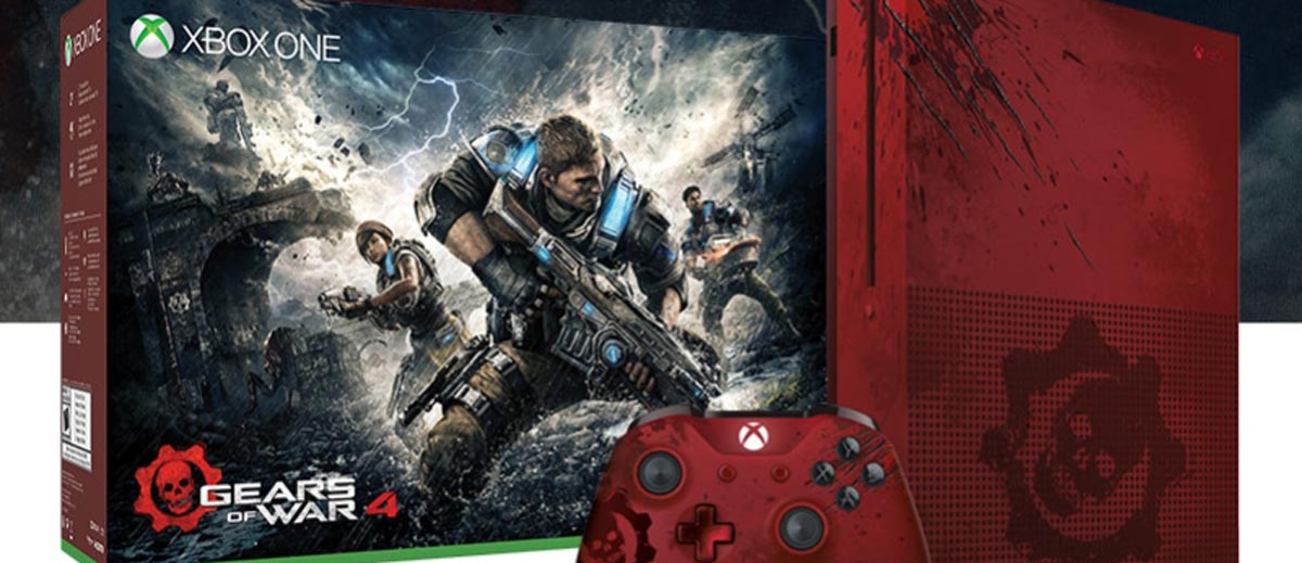 Microsoft Xbox One S 2TB Console Gears of War 4
