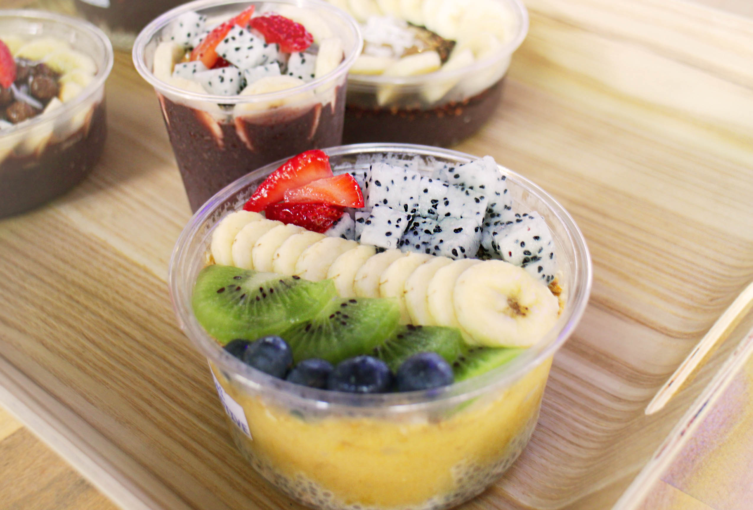 The Acai Bowl sells bowls with the acerola cherry. Found at MyVillage.