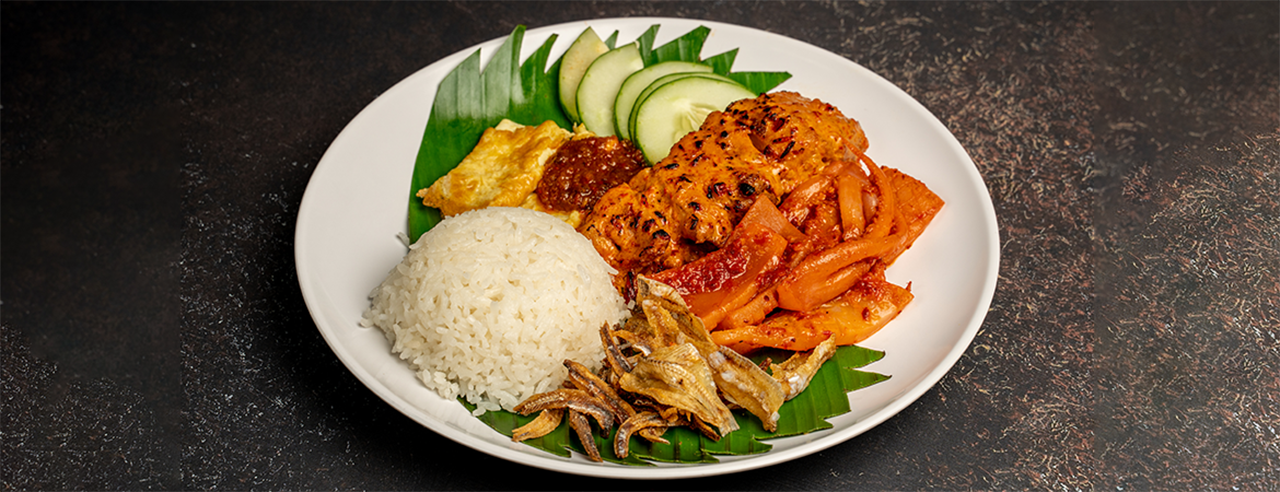 New Ubin Seafood's Nasi Lemak dish