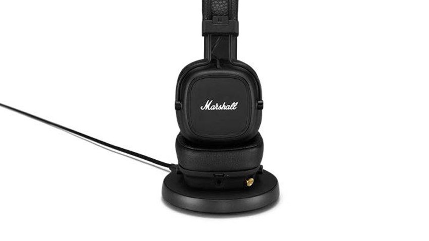 Marshall-Major IV wireless charging