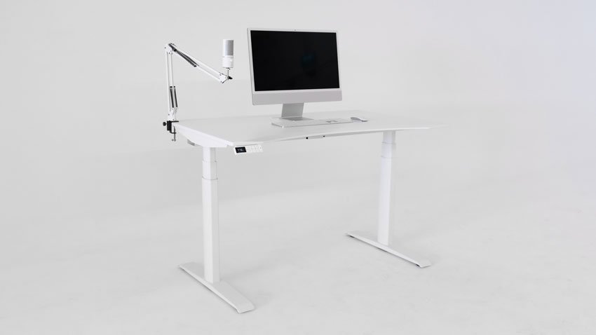 ardent standing desk white