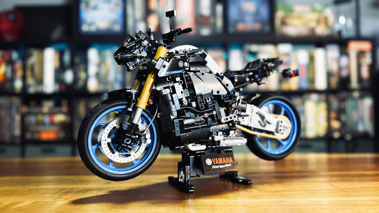The LEGO Technic 42159 Yamaha MT-10 SP is a Triumph in Miniature